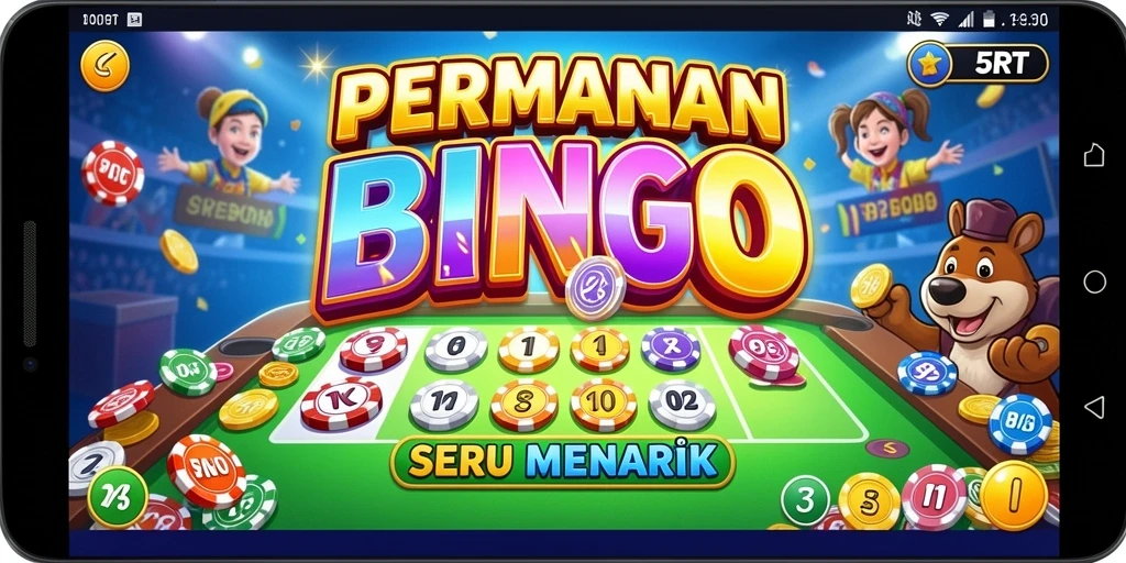 Tampilan screenshot 5RT saat bermain Bingo yang seru.