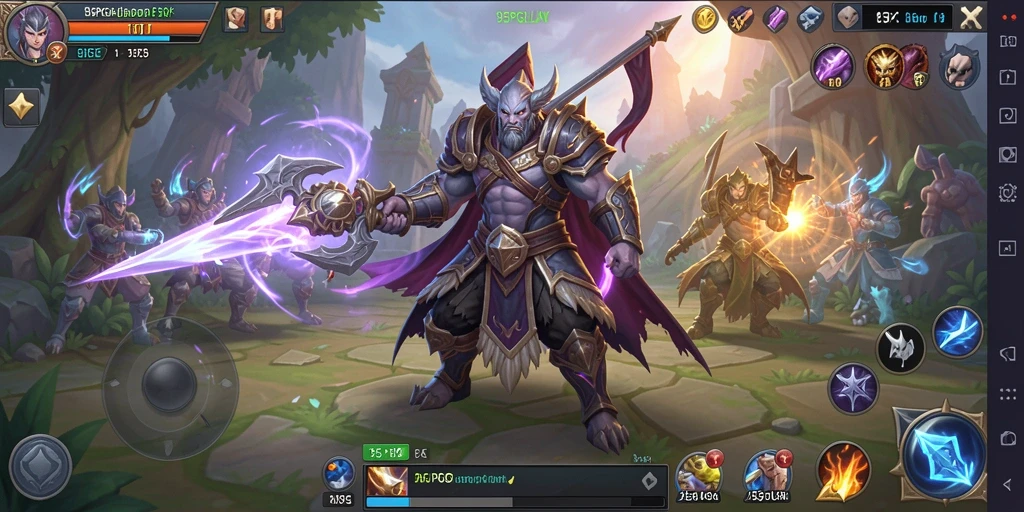 Tampilan menarik dari gameplay ARPG 95PGPLAY yang penuh aksi.