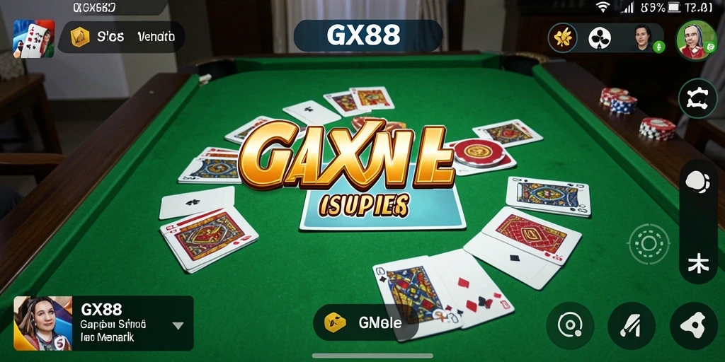 Tampilan gameplay menarik dari GX88 yang seru dan dinamis.