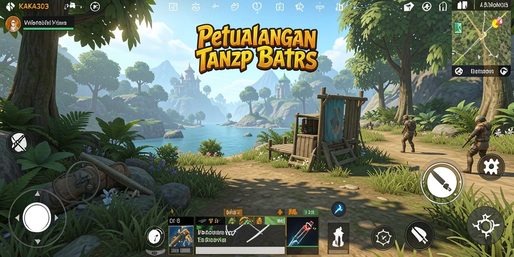 Tampilan menarik dari gameplay KAKA303 dalam dunia terbuka.